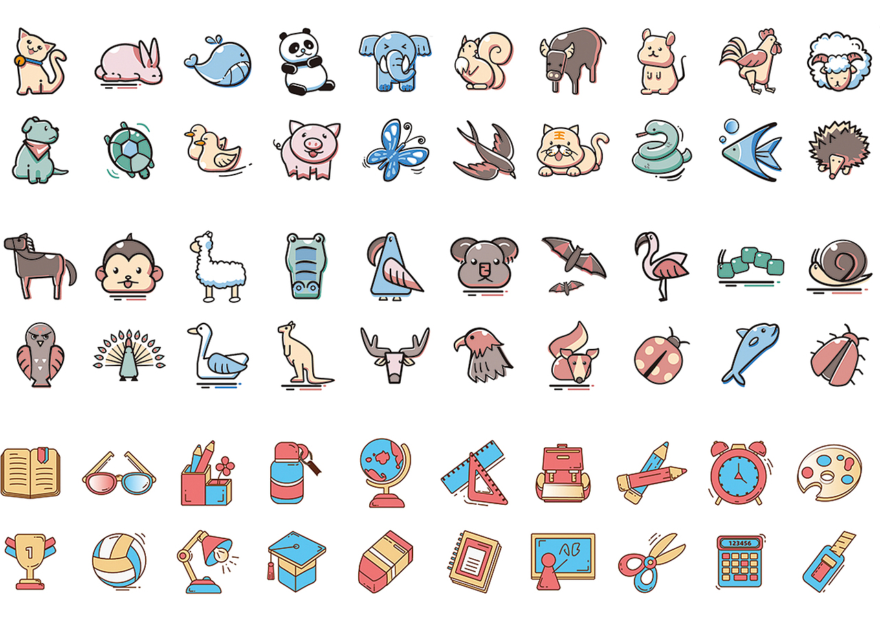 300多个AI矢量图标（图ZMjc0MTY0OTI4） - 图标 - 站酷设计师一小杨梅原创素材 - 站酷ZCOOL