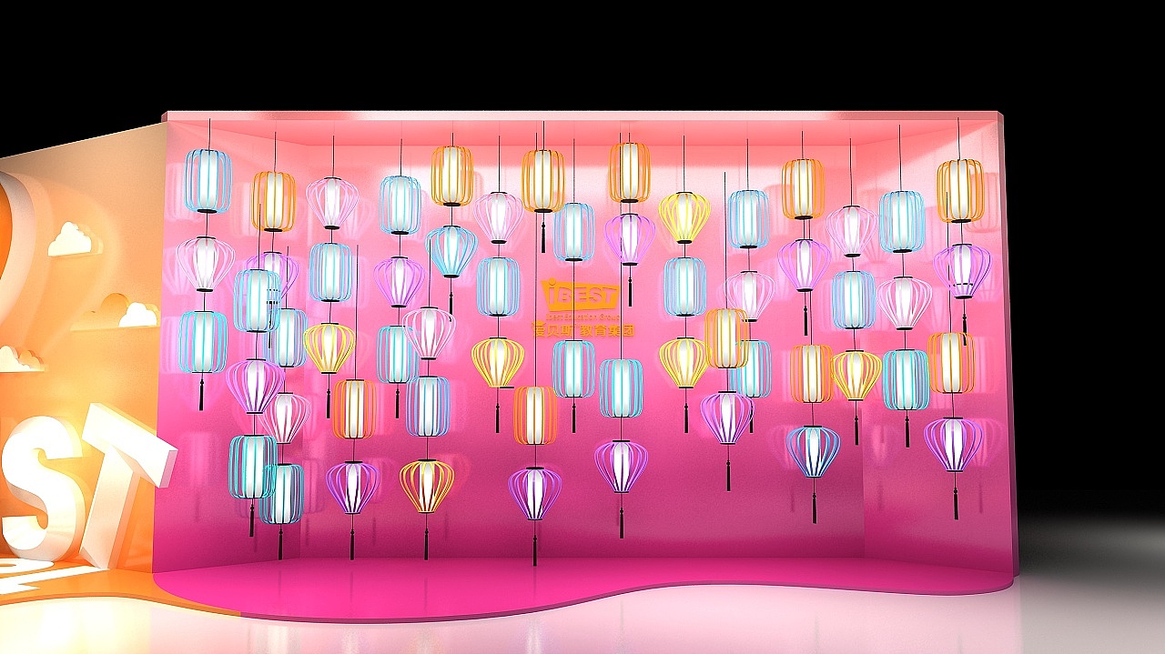 打卡背景墙（图ZMjI5NDE3Njg0） - 其他三维 - 站酷设计师Bigggg原创素材 - 站酷ZCOOL