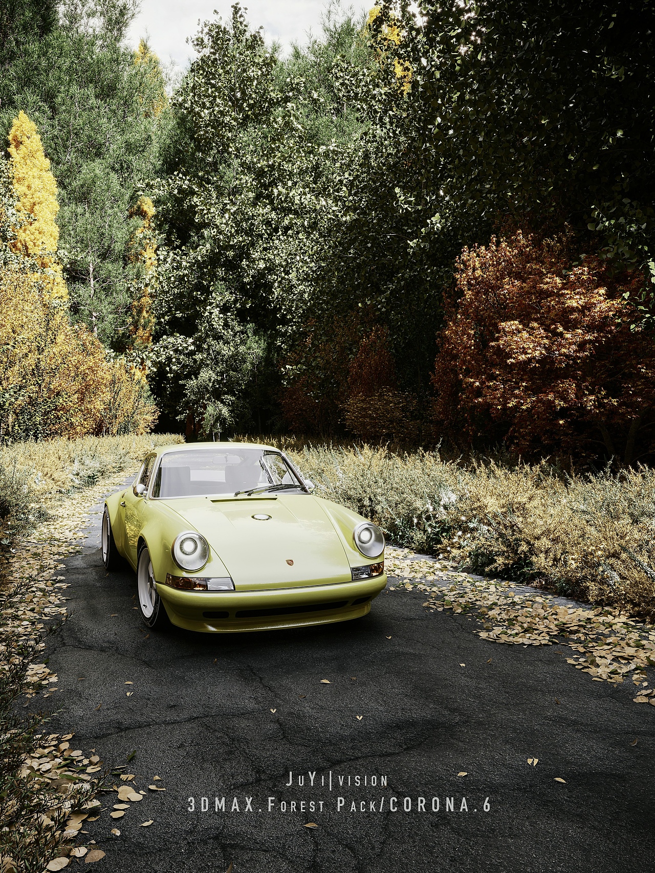 森林小路,有辆车（图ZMjc1MTEwNTQ4） - 家装设计 - 站酷设计师居一_vision原创素材 - 站酷ZCOOL