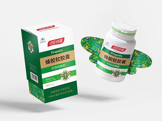 汤臣倍健｜蜂胶软胶囊｜营养新未来，由你来定义