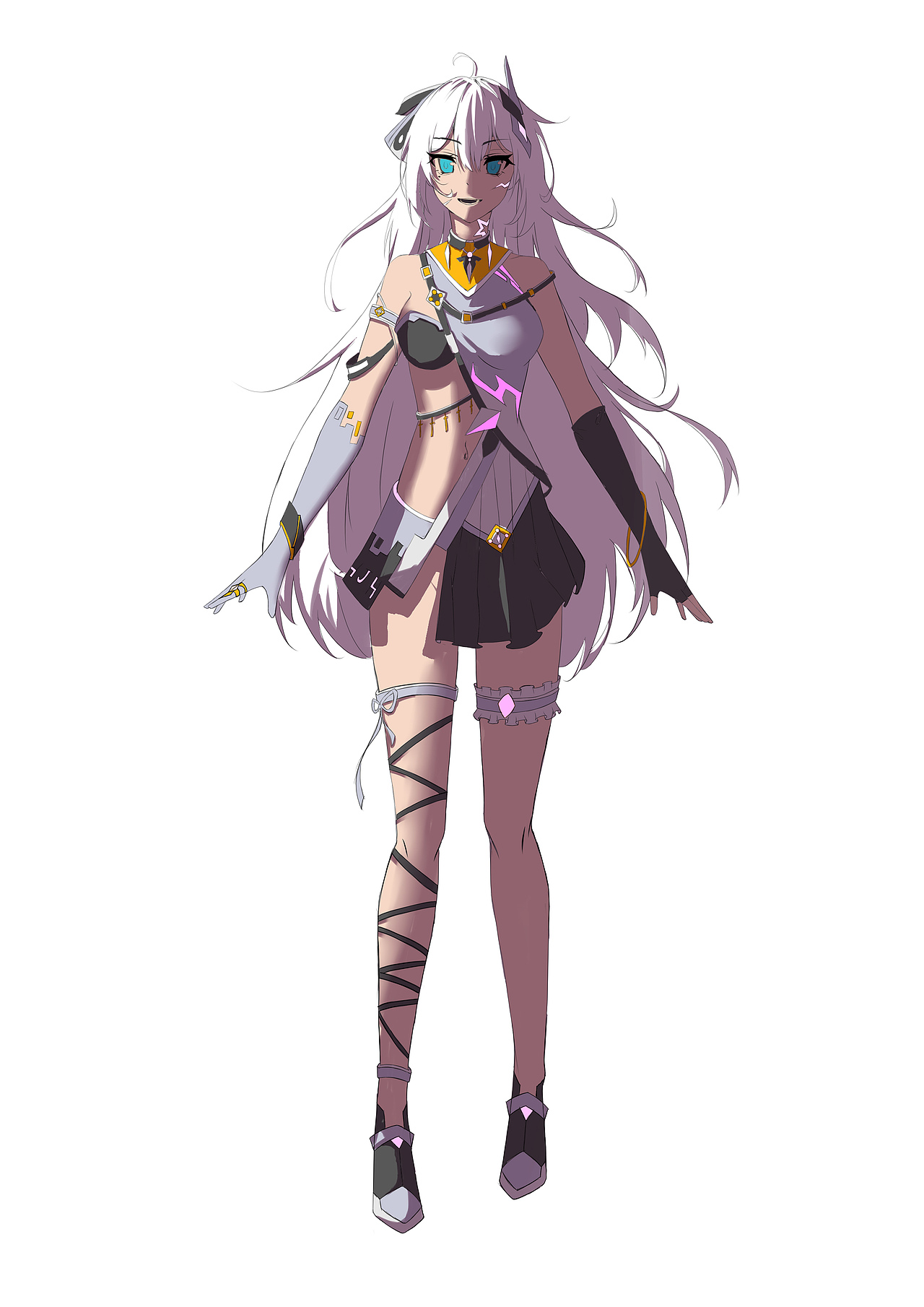 立绘（图ZMzA2NDg0MjU2） - 创作习作 - 站酷设计师huang小华原创素材 - 站酷ZCOOL