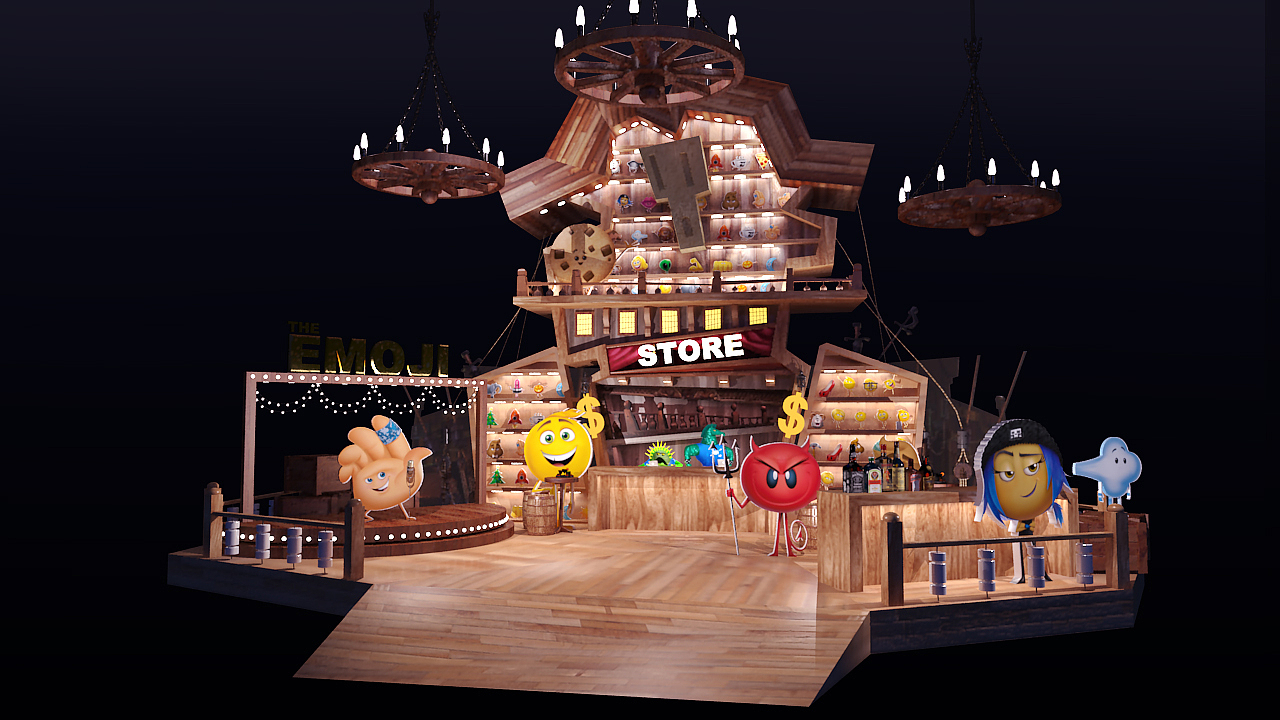 emoji-主题活动美陈设计