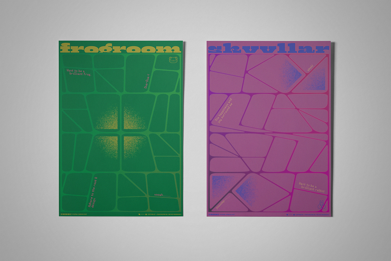 蛙想联翩∝3/-Poster Design-/ゲロゲロ/SP.01（图ZMjU1NTcyNTYw） - 海报 - 站酷设计师蛙屋敷_frogroom原创素材 - 站酷ZCOOL