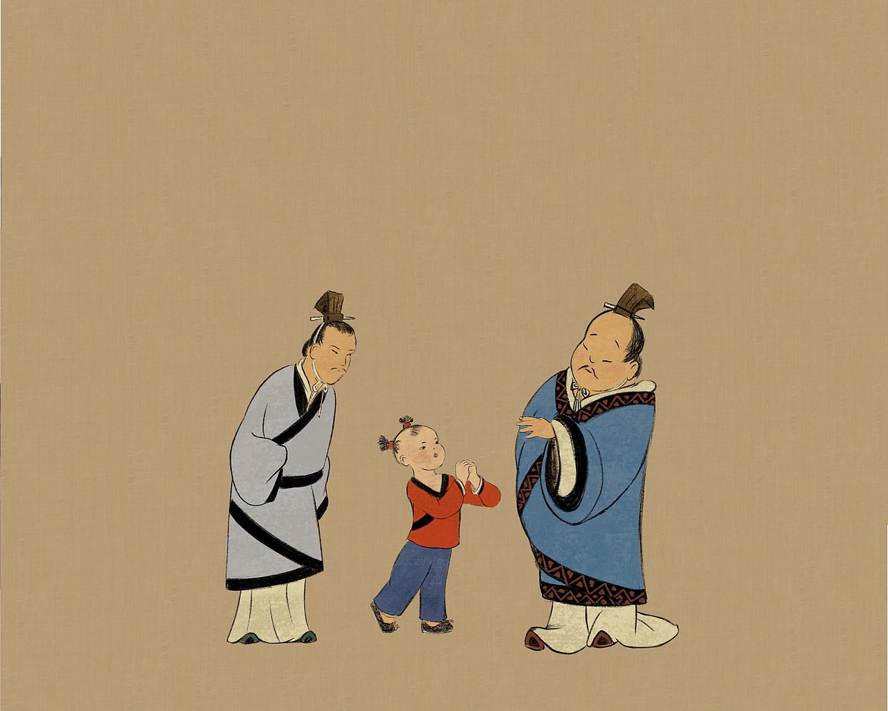 《神童项橐》（新华网上线、连环画报发表）（图ZMjM5MzY4MjI0） - 绘本 - 站酷设计师青艾画画原创素材 - 站酷ZCOOL