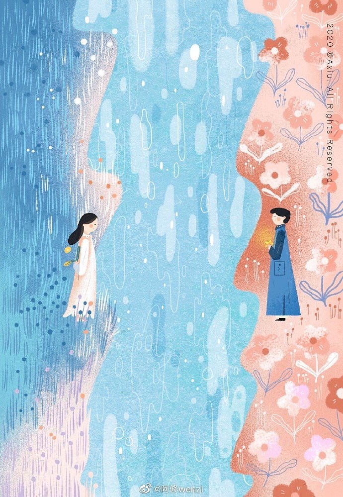 部分诗集插画配图