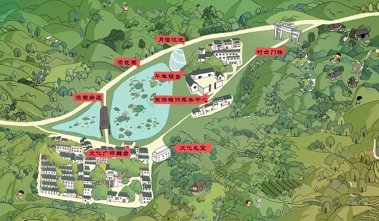 手绘地图（图ZNTQ3Mjg0MTI=） - 艺术插画 - 站酷设计师十七兮原创素材 - 站酷ZCOOL