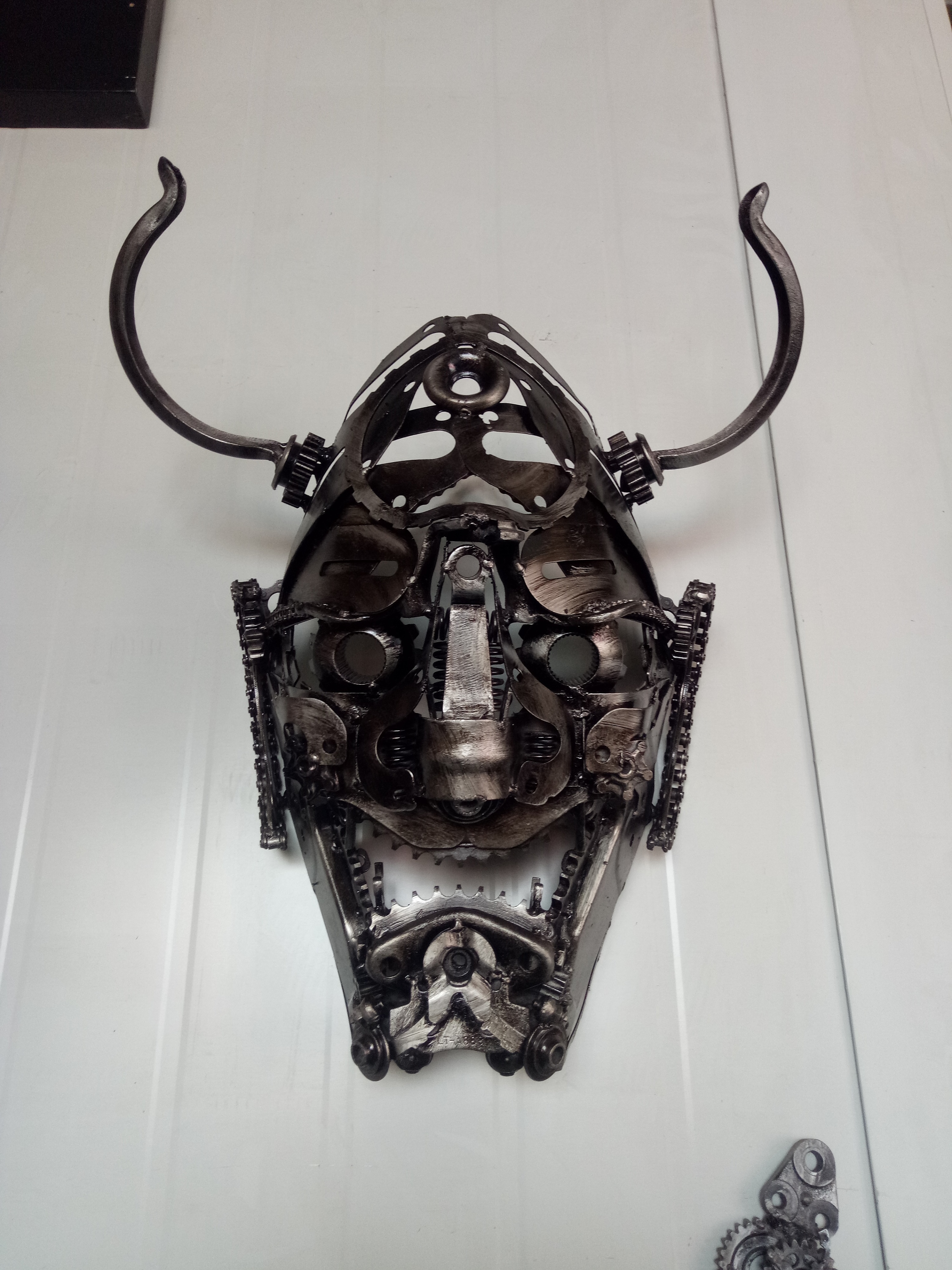 般若铁艺雕塑重金属朋克风