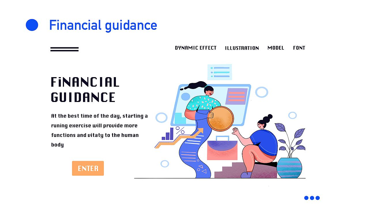 人物情绪版总结-扁平运营插画