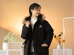 New Balance國際品牌棉服拍攝