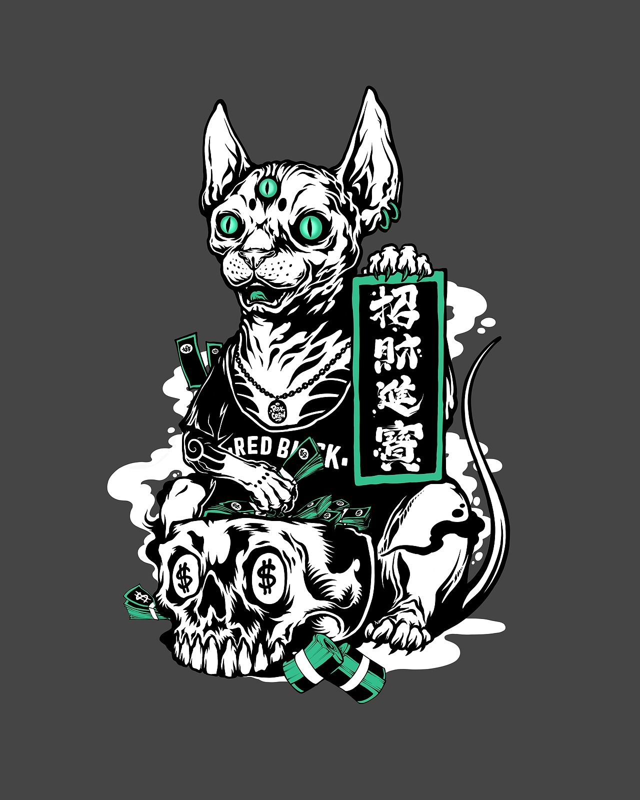 司芬克斯 招财进宝猫【恭禧发财】