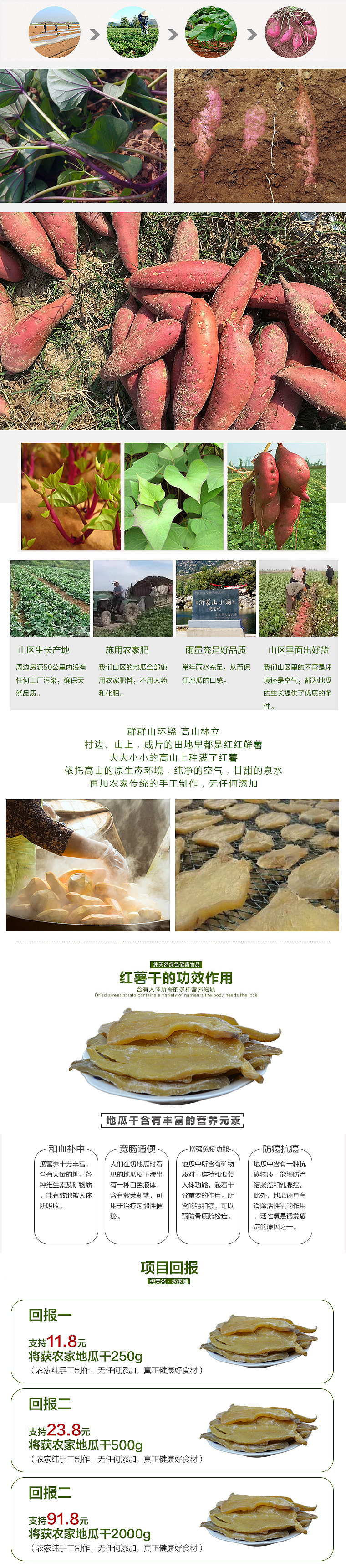 众筹页面，淘宝首页 二级页 活动页面 地瓜制品/地瓜条/地瓜片/淘宝农家店铺/农产品详情（图ZNDQ1Nzg4NzI=） - 电商 - 站酷设计师才智原创素材 - 站酷ZCOOL