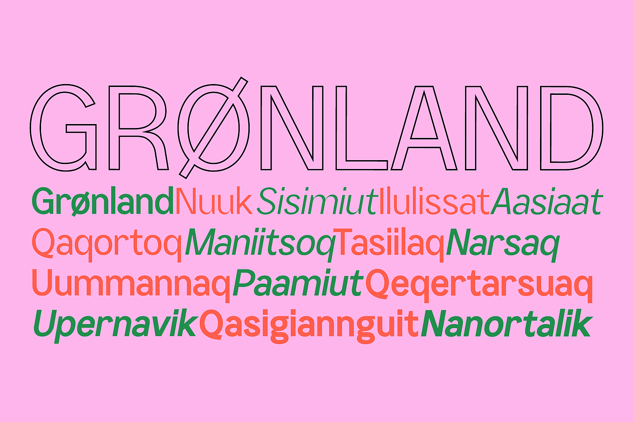 北欧现代时尚文创品牌海报封面标题无衬线英文字体家族