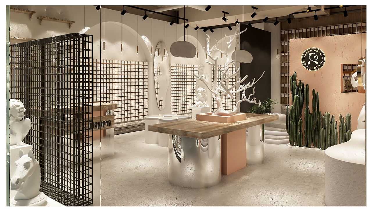 饰品店设计（图ZMzE1ODE5ODUy） - 商业空间设计 - 站酷设计师巧何品牌设计原创素材 - 站酷ZCOOL