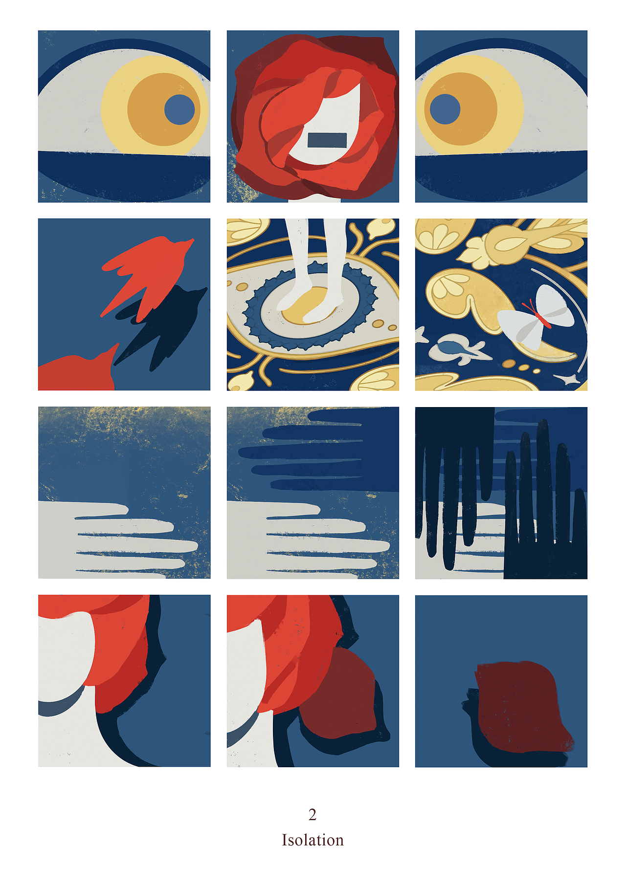 原创系列插画-The Control of Intimacy