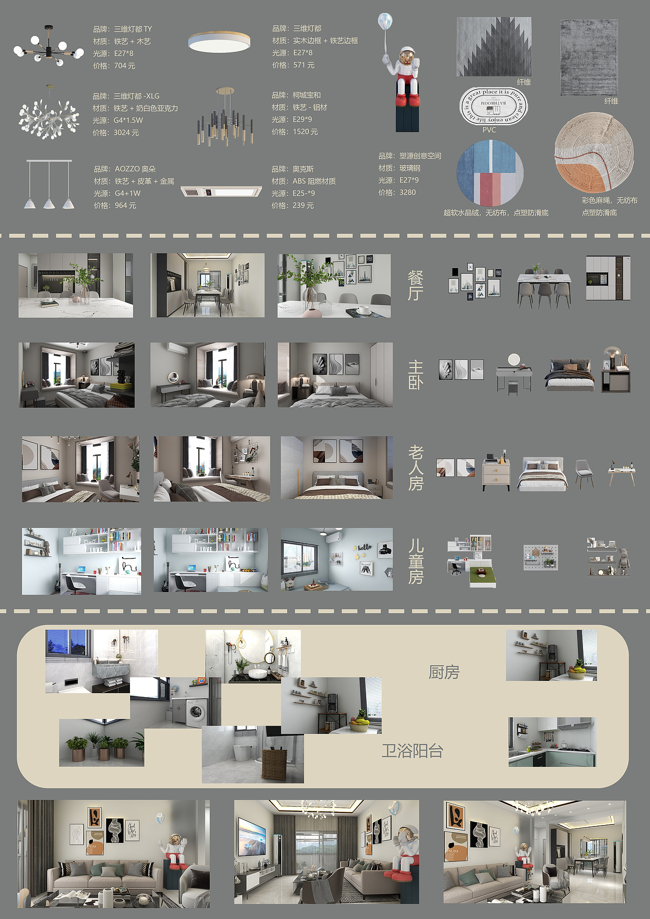 室内设计展板（图ZMzA3NjE0MjEy） - 家装设计 - 站酷设计师TO小鱼原创素材 - 站酷ZCOOL
