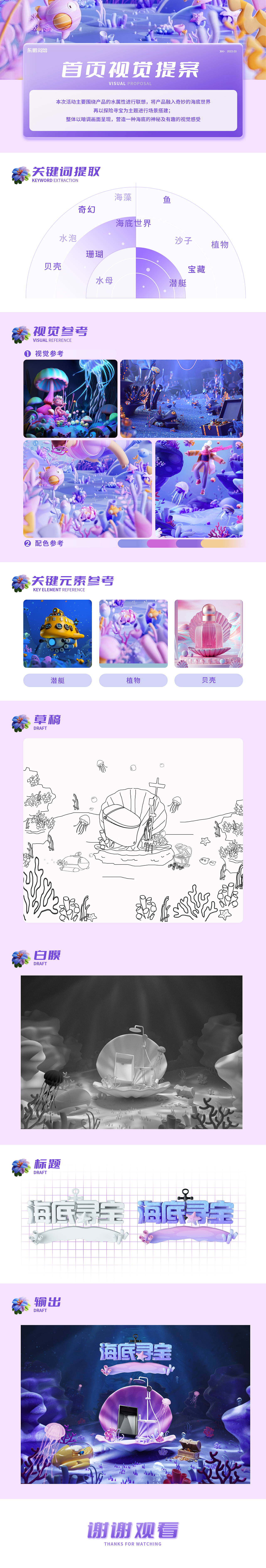 鸿盛 X 海底寻宝 | 二零二三\六一八主视觉设计\壹（图ZMzQzNTE4MzI0） - 电商 - 站酷设计师鸿盛平面巴原创素材 - 站酷ZCOOL