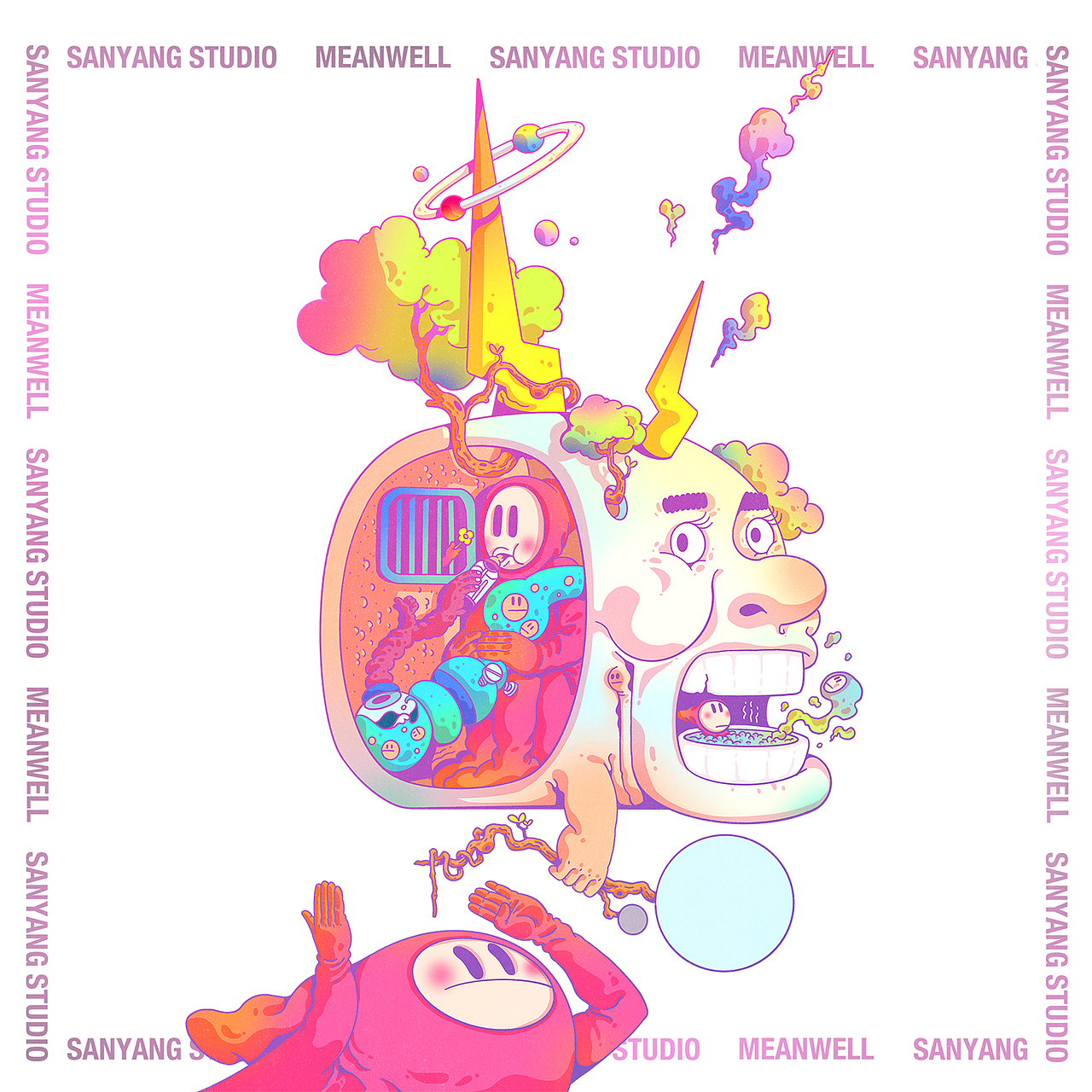 SannYang Studio 墙绘插画（图ZMzI5MjQyODQw） - 商业插画 - 站酷设计师18颗星球原创素材 - 站酷ZCOOL