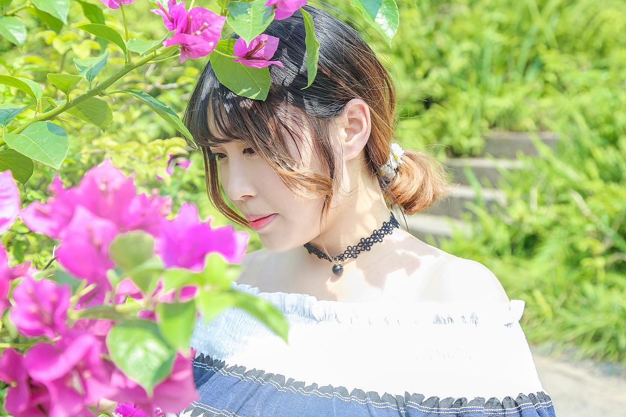 摄影作品/人像摄影/小清新/调色之前都是拍食品