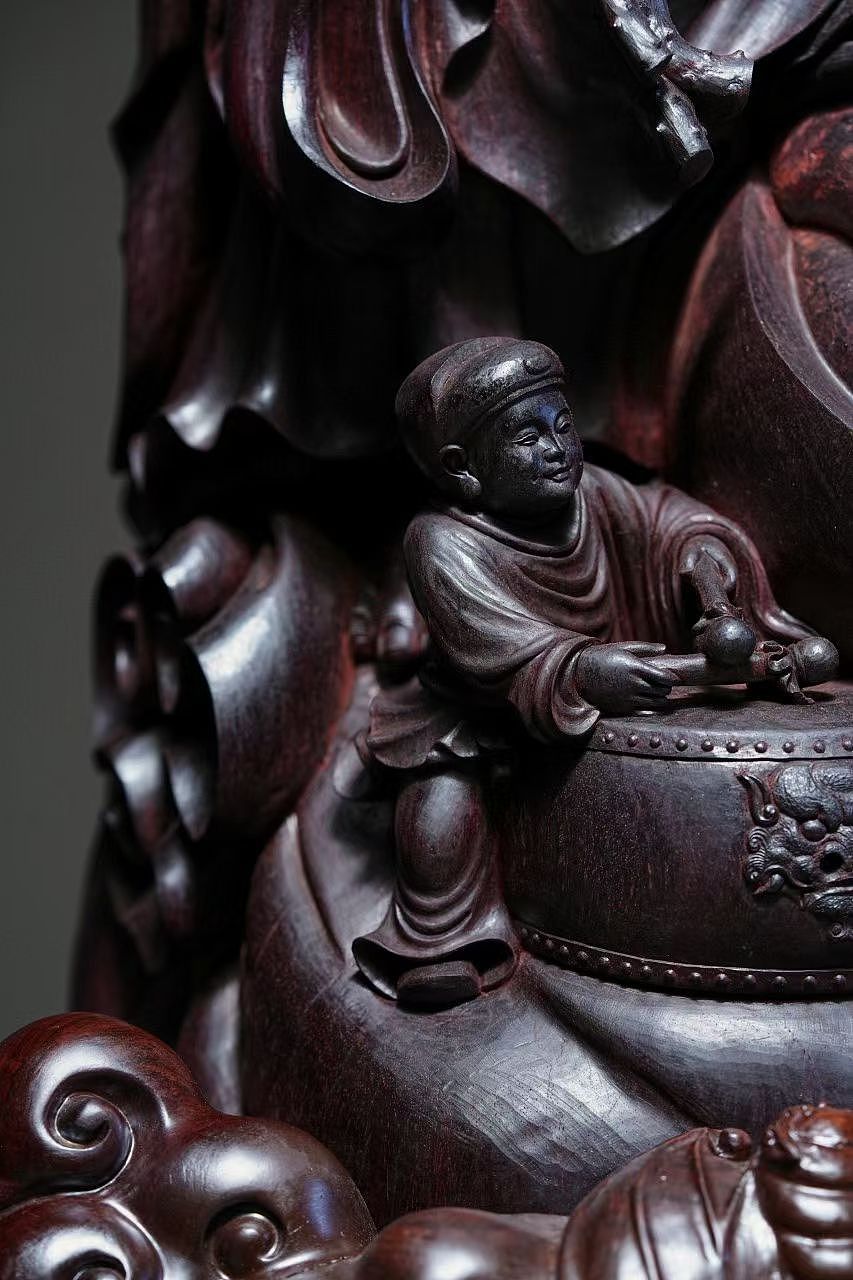 小叶紫檀|五子弥勒