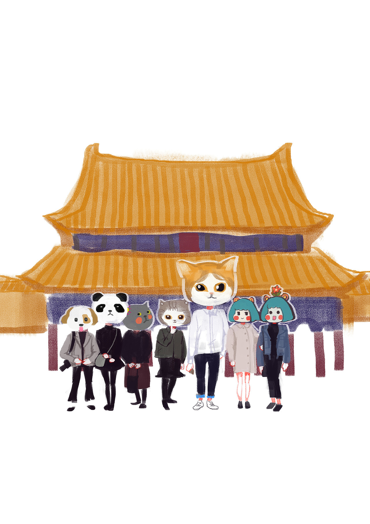 帝都之旅（图ZODc1NDA1ODA=） - 创作习作 - 站酷设计师炸毛艺术家原创素材 - 站酷ZCOOL