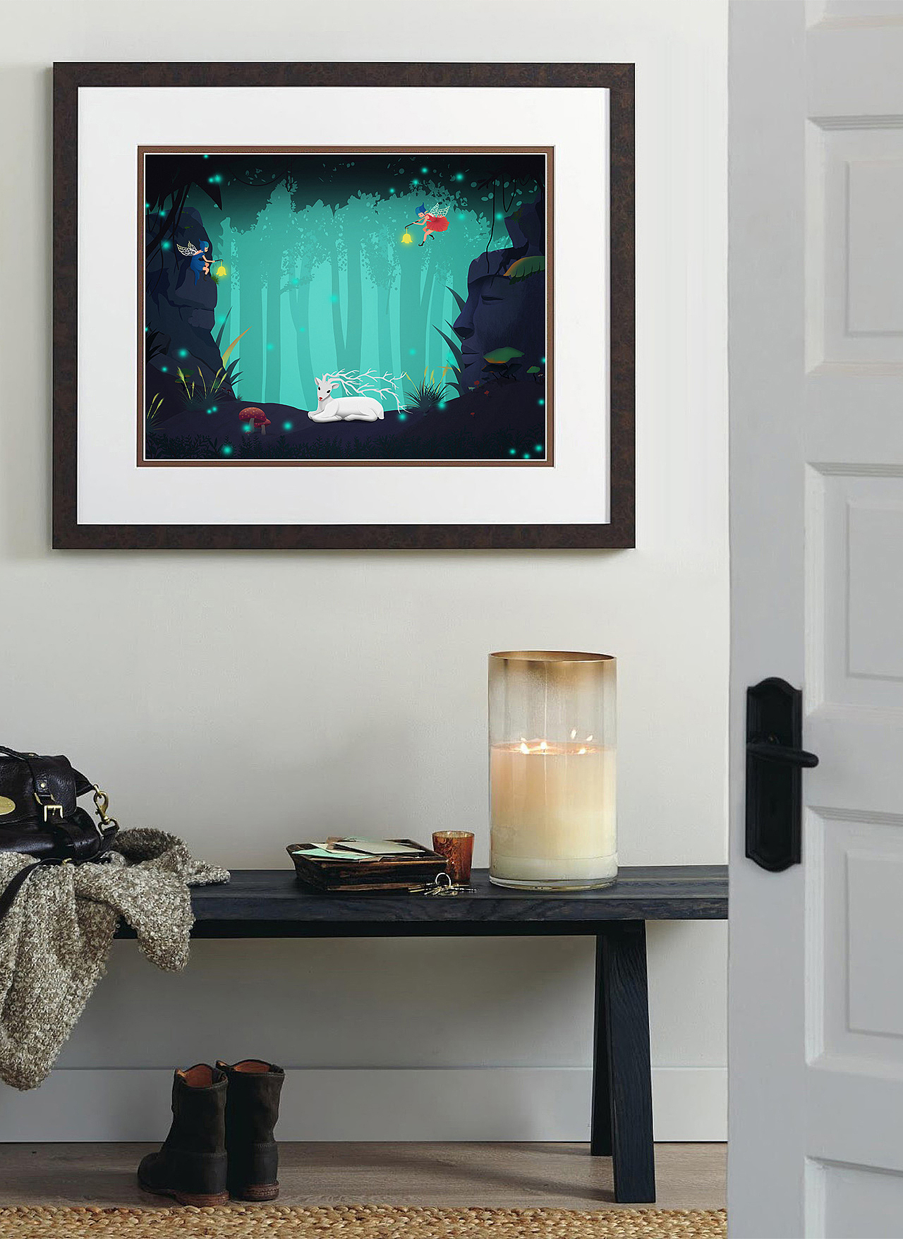 梦幻插画——丛林秘境