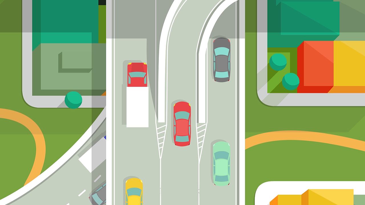 广州交警《通过路口要减速》宣传MG动画（图ZMTg1MTA0NzA0） - Motion Graphic - 站酷设计师得赛意斐原创素材 - 站酷ZCOOL