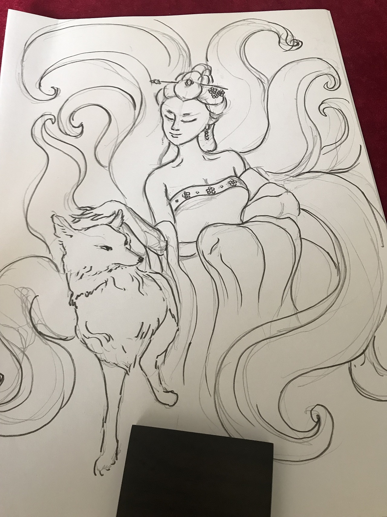 九尾狐……定制设计