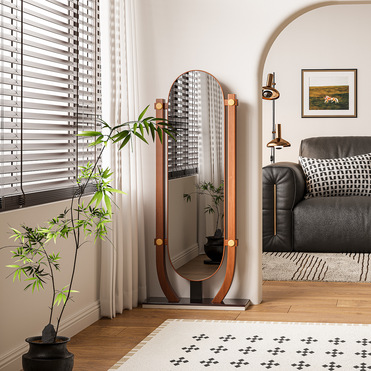 中古落地全身镜3