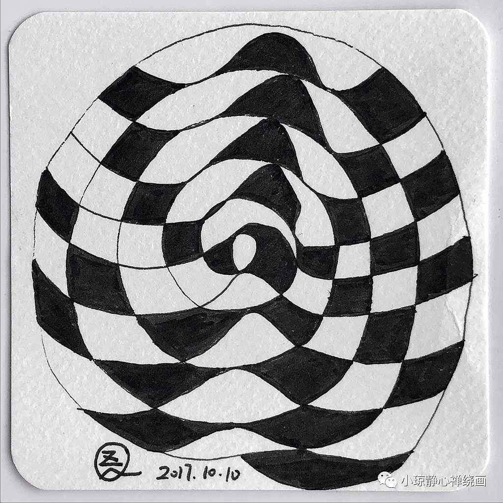 禅绕画（图ZMTIzMTg1NjA4） - 绘画 - 站酷设计师小琼静心禅绕画原创素材 - 站酷ZCOOL