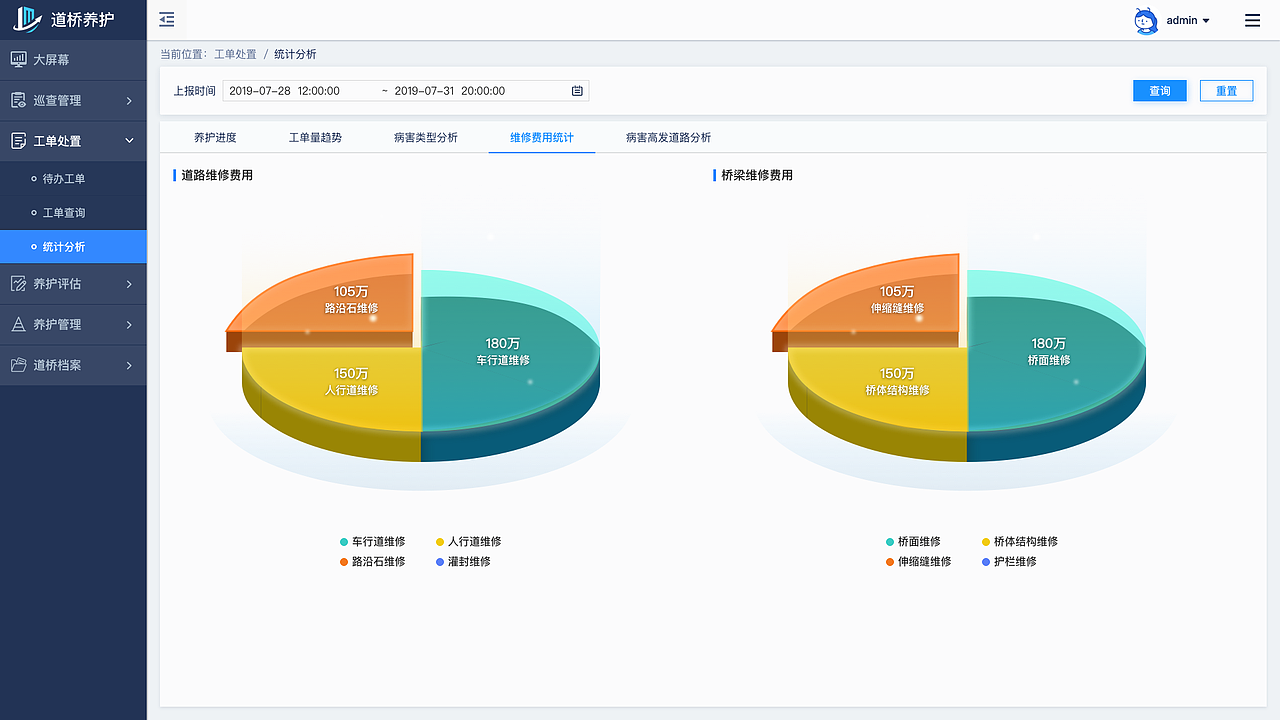 道桥巡查养护系统（图ZMjY1OTc0MTY4） - 软件界面 - 站酷设计师haohaov5原创素材 - 站酷ZCOOL