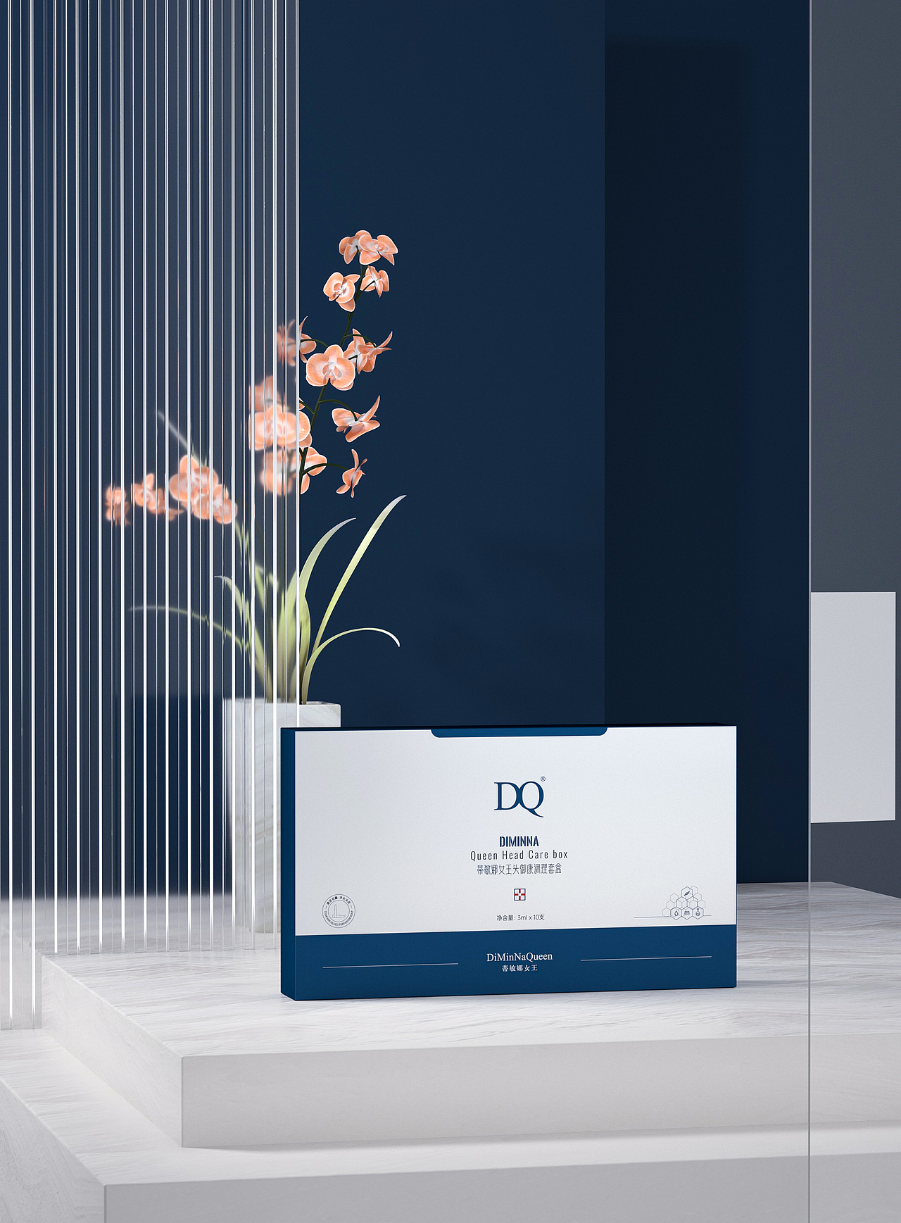 头部理疗套盒品牌包装设计