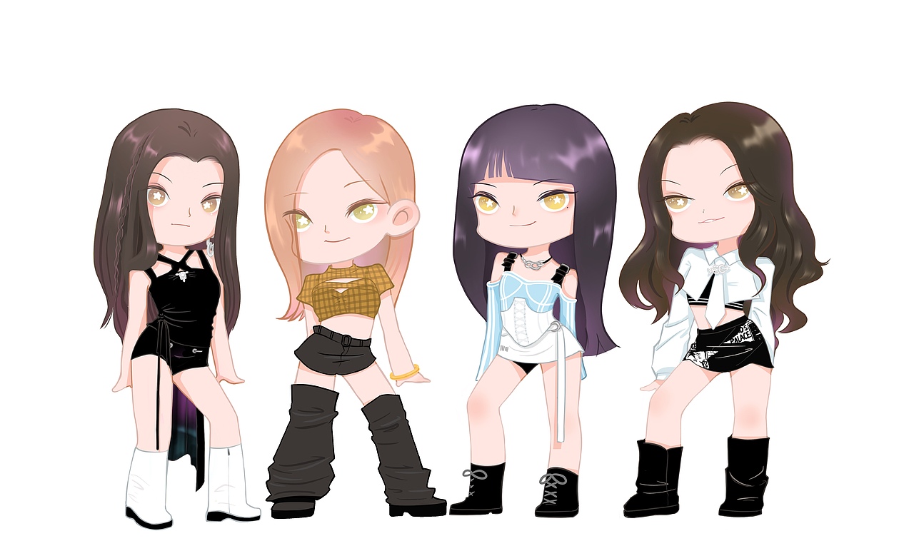 BP四人Q版（图ZMzI3MjUzNzEy） - 创作习作 - 站酷设计师RUBYwong0原创素材 - 站酷ZCOOL