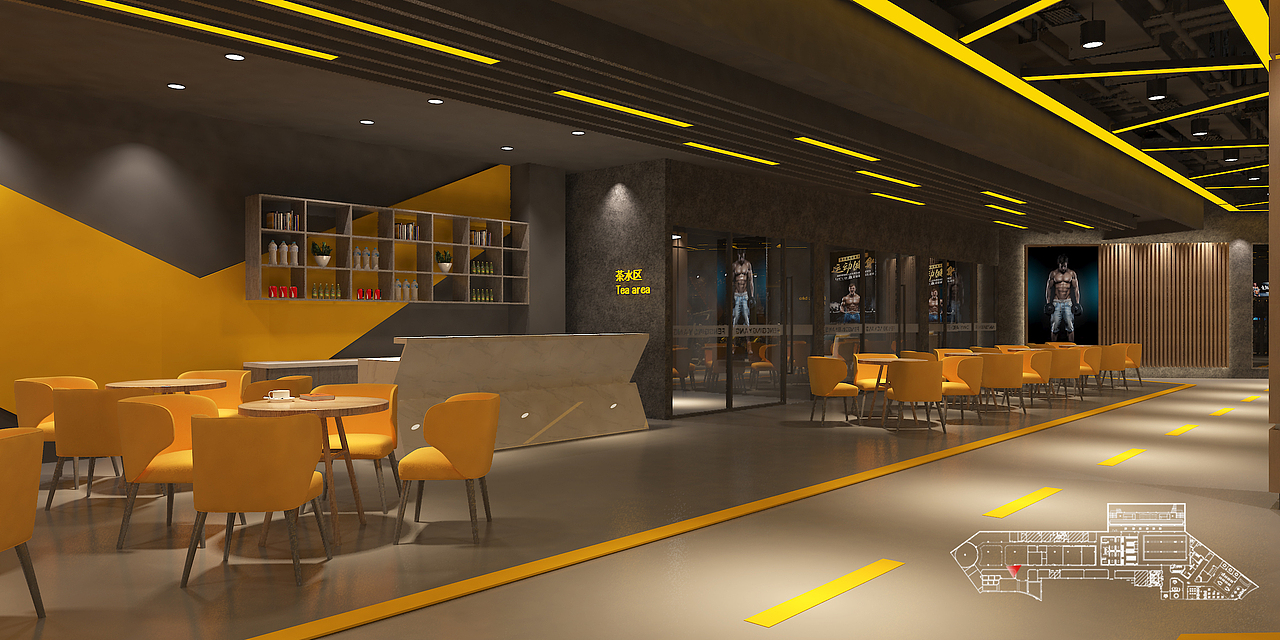 健身房（图ZMTkzMDM4Mjg0） - 家装设计 - 站酷设计师舍者原创素材 - 站酷ZCOOL