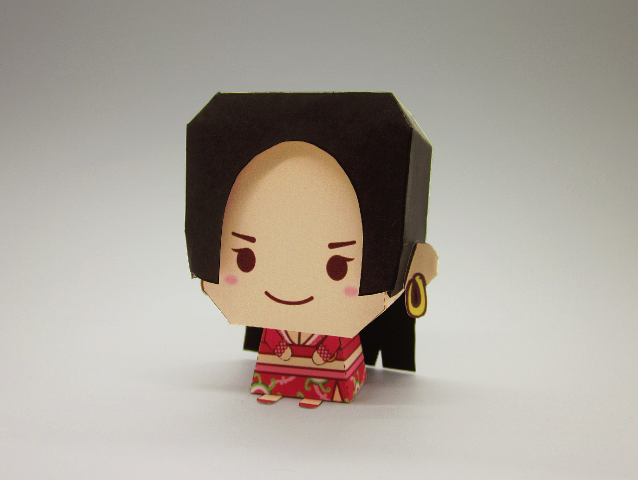 海贼王公仔_纸模型设计