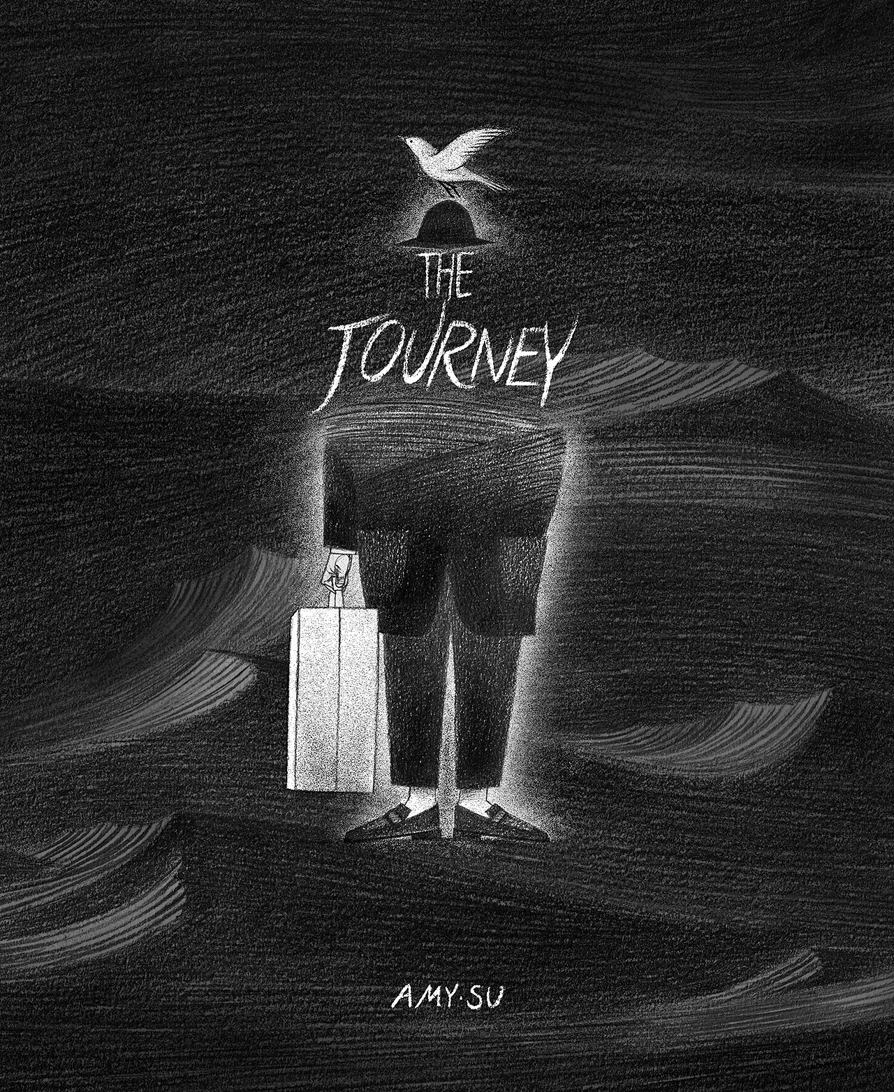 The Journey（图ZOTA0Mjc1MTY=） - 绘本 - 站酷设计师苏童Amy原创素材 - 站酷ZCOOL