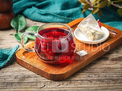 组合花茶大玫瑰菊花金银花茯苓山楂薄荷罗汉果