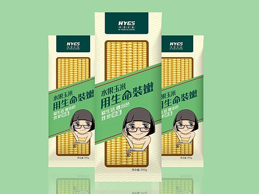 小玉·玉米包装设计  Corn packaging design