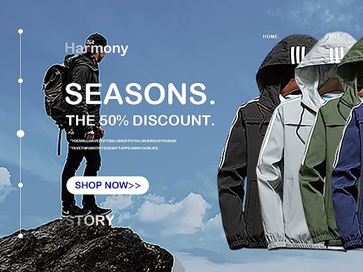 服装banner（个人主页-ZMzY0OTU0MDQ=） - 海报 - 站酷设计师lion555原创素材 - 站酷ZCOOL