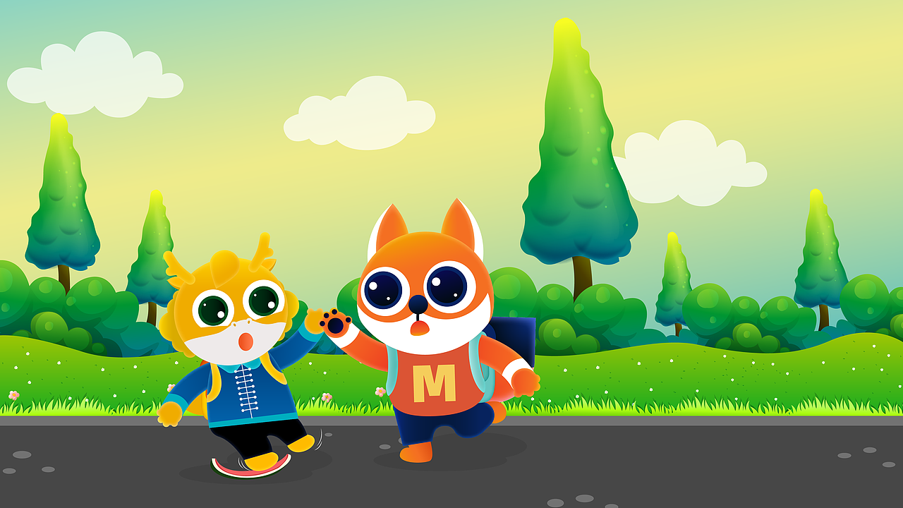 IP人物形象延展，场景插图（图ZMjQ0NTkxODU2） - IP形象 - 站酷设计师阿狸嘟嘟原创素材 - 站酷ZCOOL