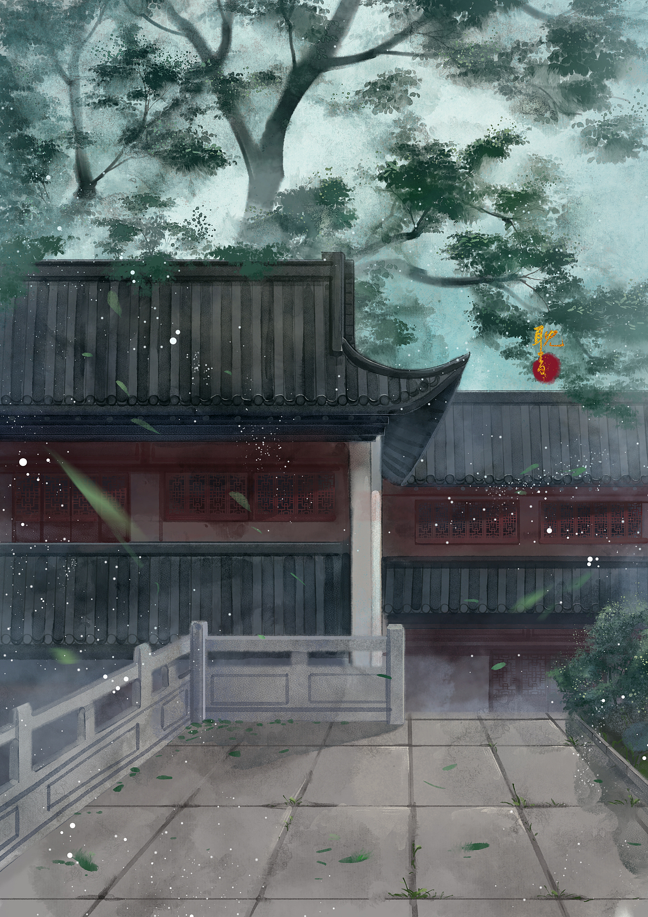 宅（图ZMTQyNjY3MTcy） - 艺术插画 - 站酷设计师努力画画的耽青原创素材 - 站酷ZCOOL