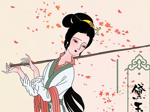 黛玉葬花