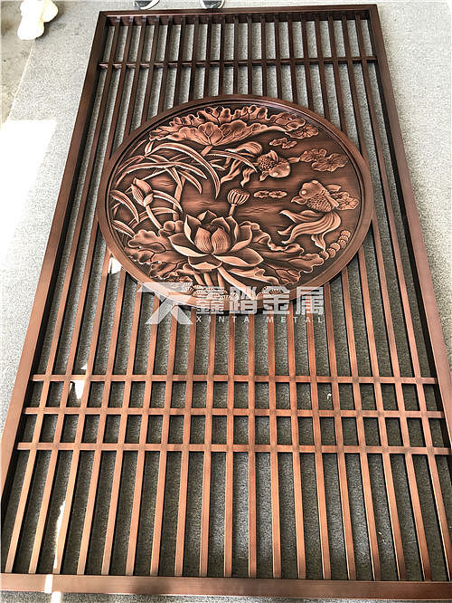 中西风格的各种不锈钢屏风款式图片参考