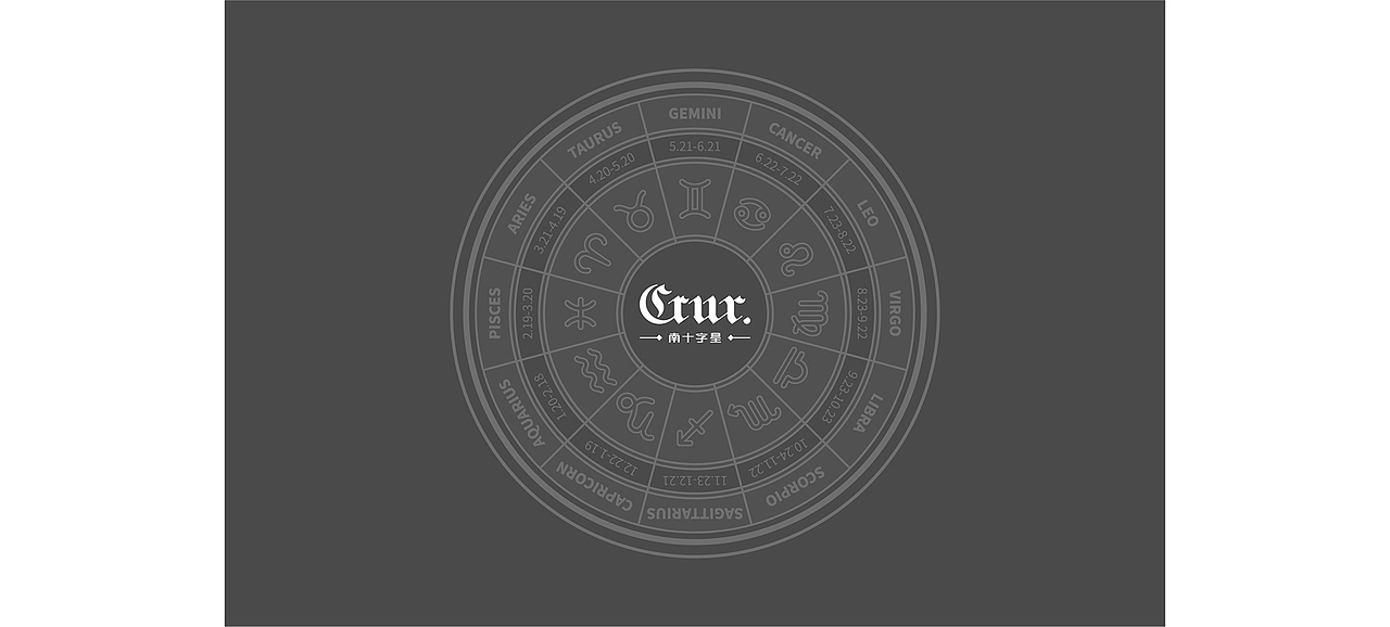 ● Crux Board Game & Coffee丨餐饮品牌丨品牌形象