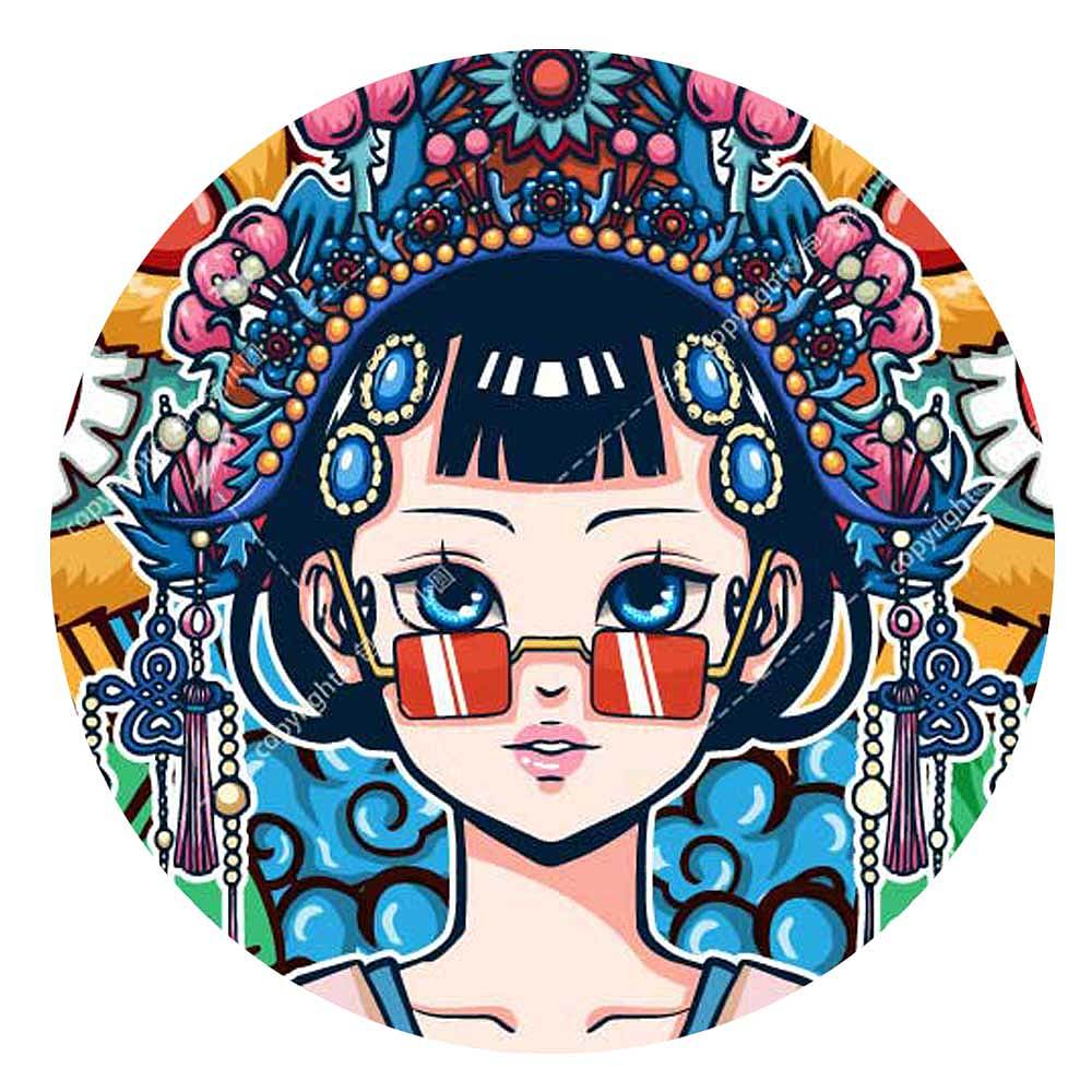 东方腔调2（图ZMjM5Mzk0NzEy） - 商业插画 - 站酷设计师包个汤小圆原创素材 - 站酷ZCOOL