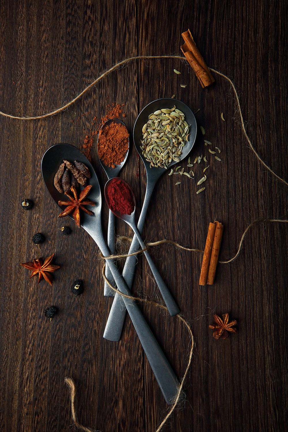 香辣香料创意拍摄练习