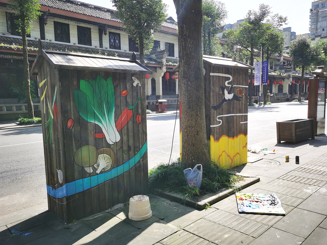 成都墙绘，成都彩绘，成都壁画