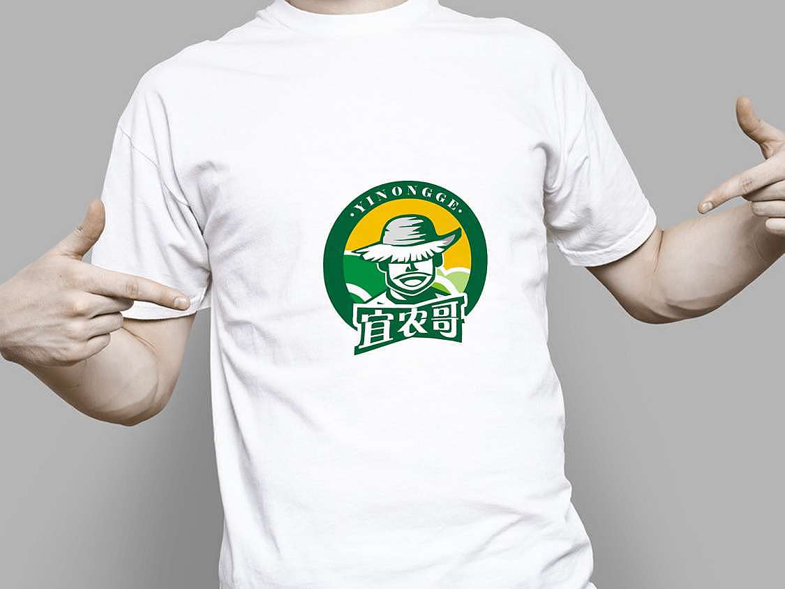 《樂點品牌》農業(yè) 農副食品宜農哥LOGO設計案例賞析（圖ZMTI2NzA4NTg0） - Logo - 站酷設計師樂點品牌原創(chuàng)素材 - 站酷ZCOOL