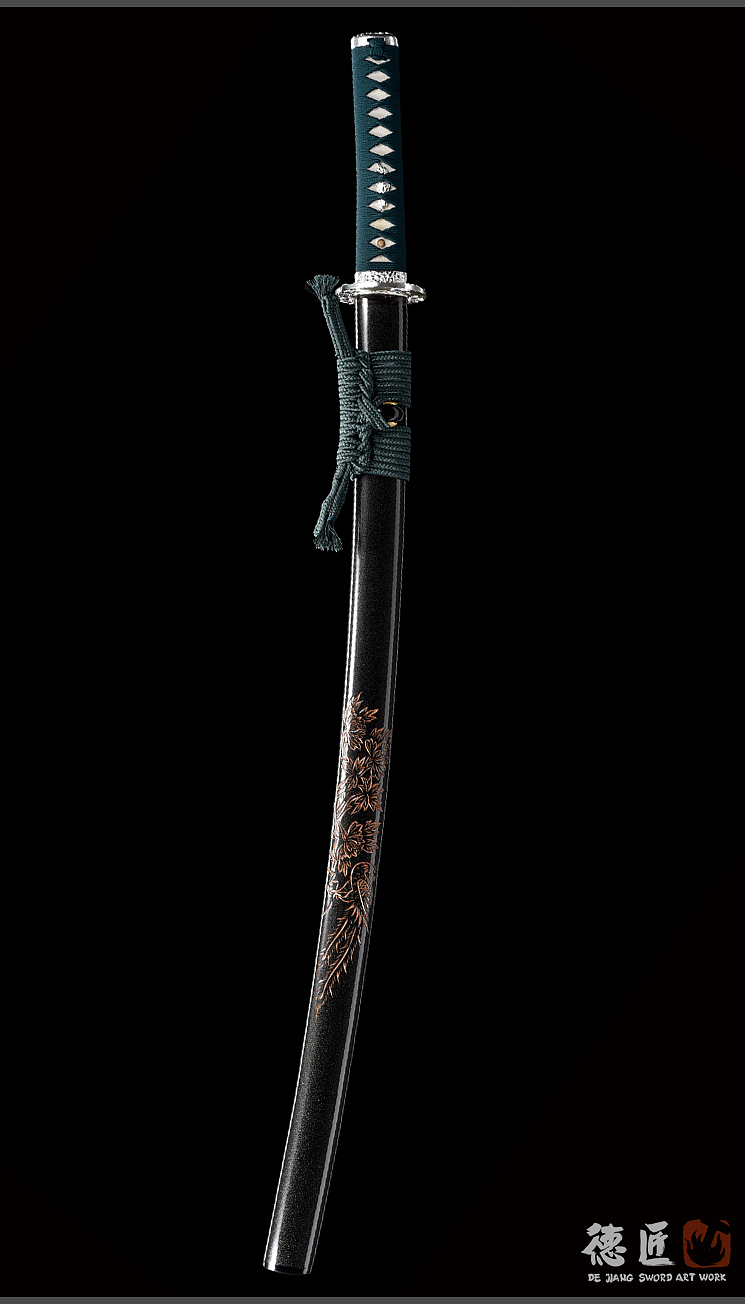 德匠堂宝剑-龙泉刀剑-凤舞打刀(LJG-1503)