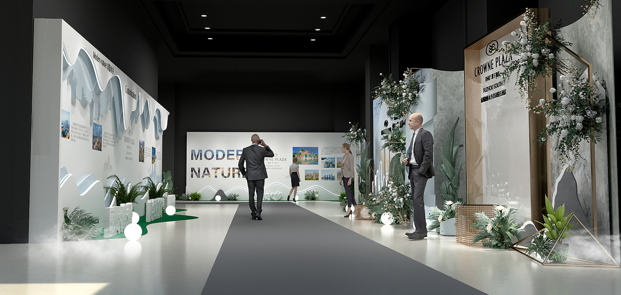 售楼处开放氛围