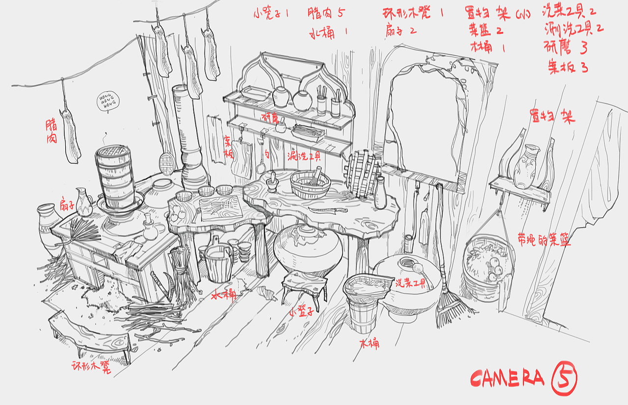 三打白骨精概念设计（图ZNDI1NjY5ODg=） - 概念设定 - 站酷设计师阿司匹零CG原创素材 - 站酷ZCOOL